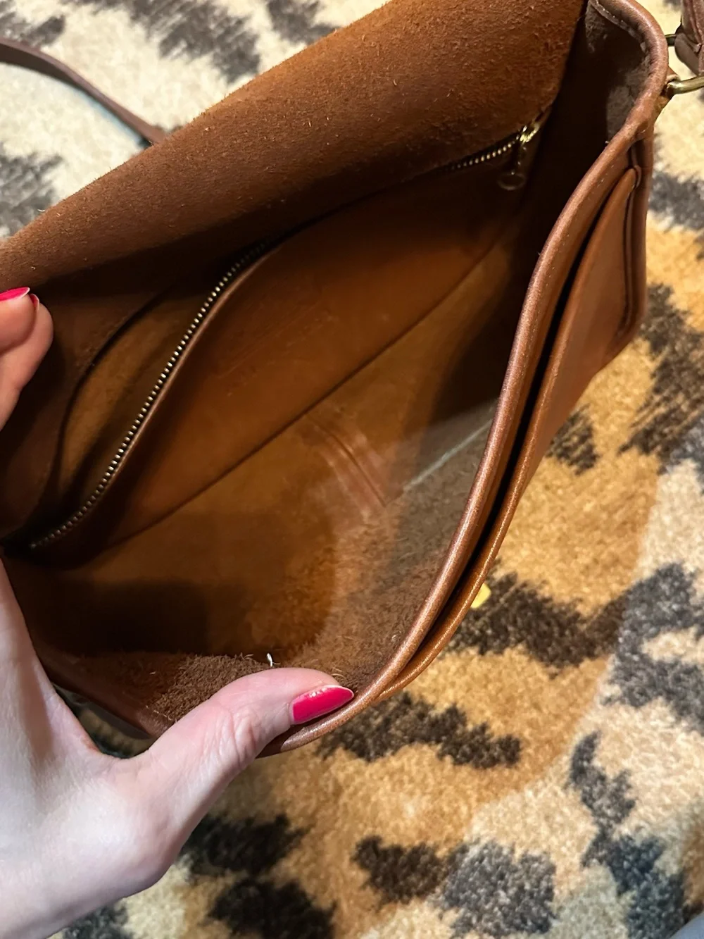 90’s Coach city bag crossbody vintage